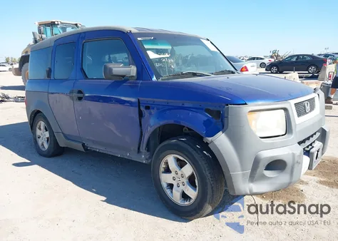 2004 Honda Element Ex from USA, damaged, VIN 5J6YH18554L011043